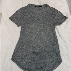 Brian Lichtenberg XS open back t shirt gray